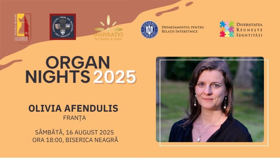 Organ Nights - Olivia Afendulis la Biserica Neagră