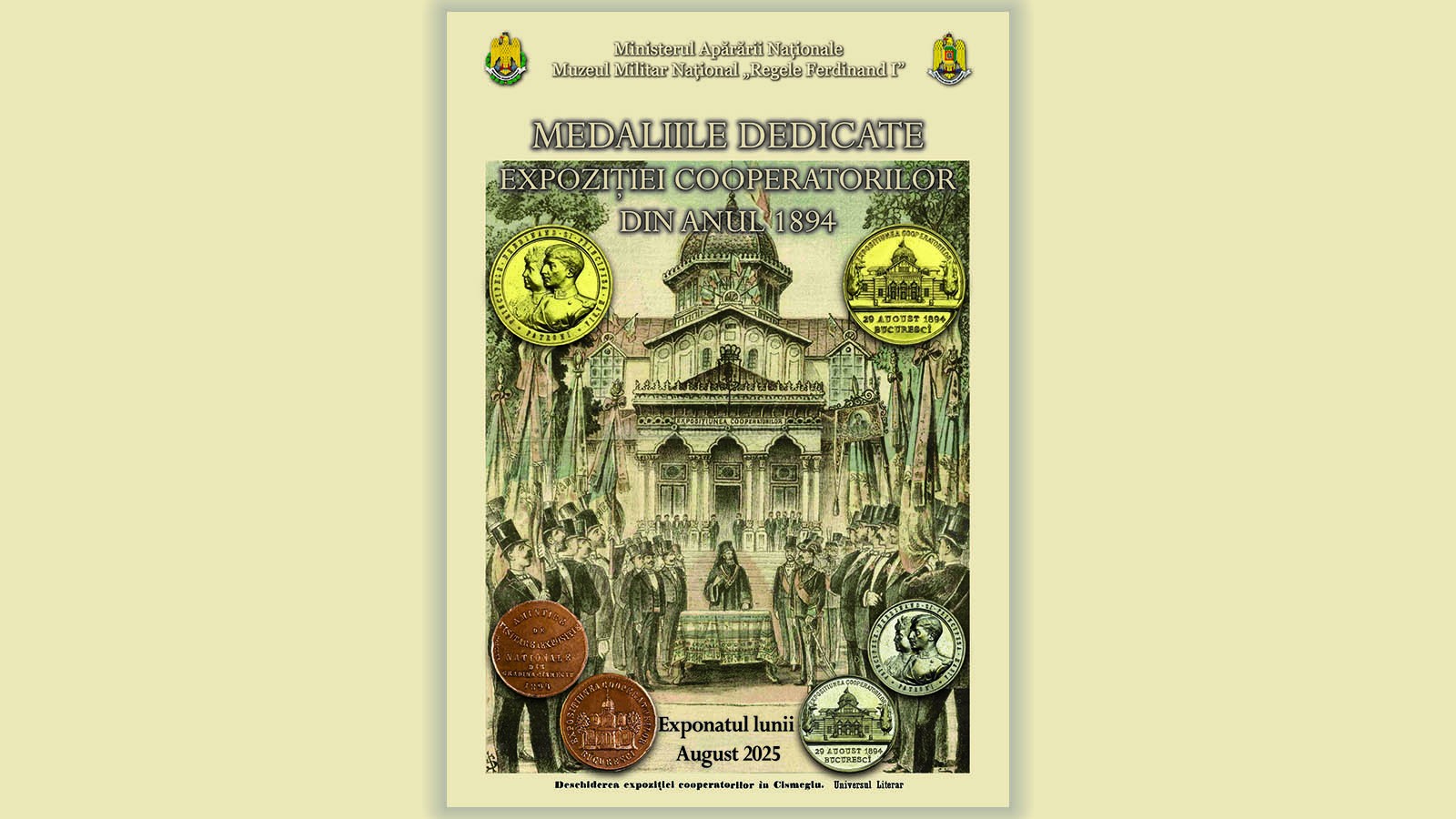 Exponatul lunii august 2025 - Muzeul Militar National Regele Ferdinand I
