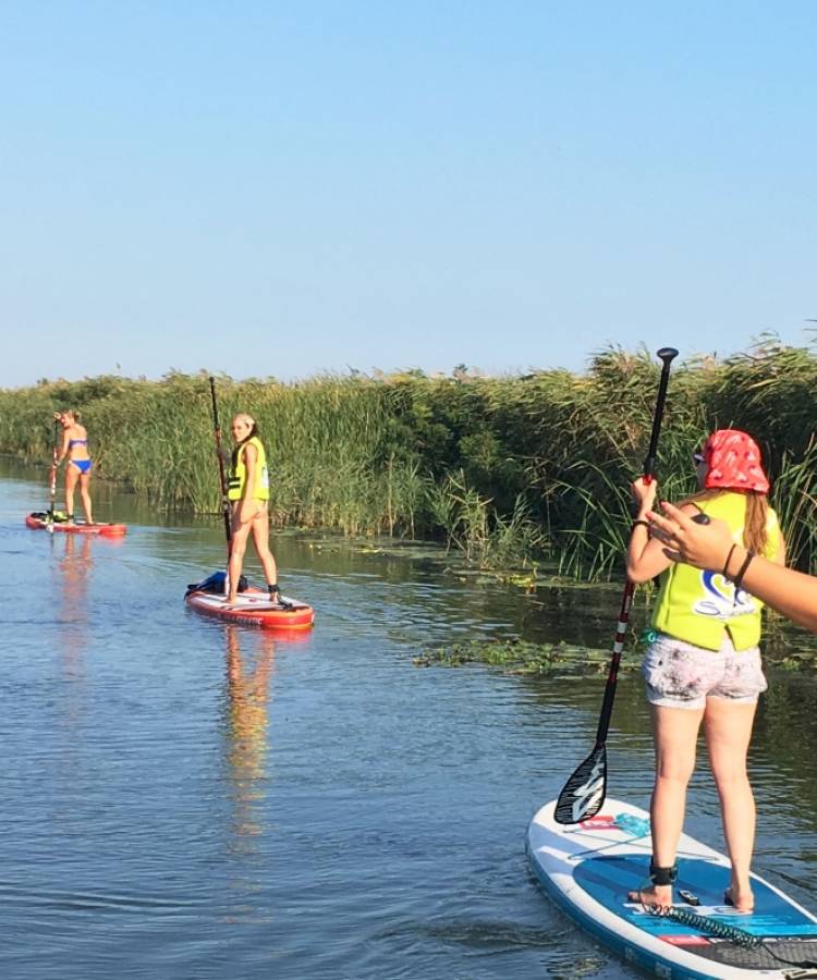 Explorează natura practicând Stand Up Paddle în Delta Dunării Mila 23