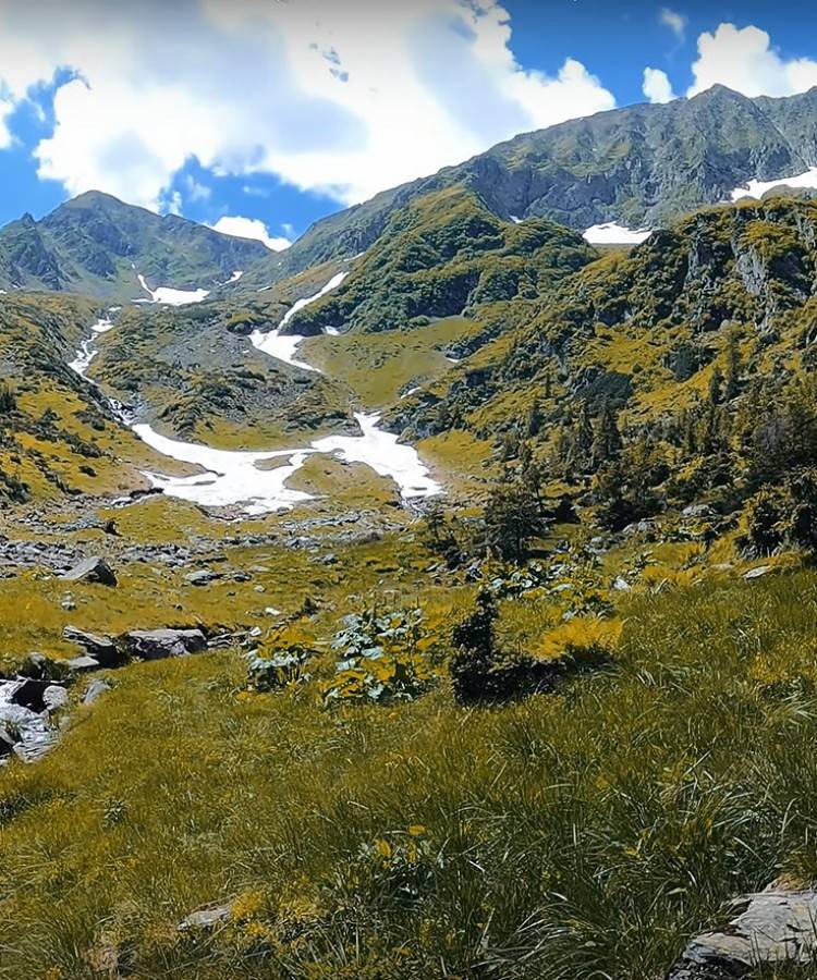 Drumetie in Muntii Fagaras pe Muchia Dragusului si Piatra Caprei